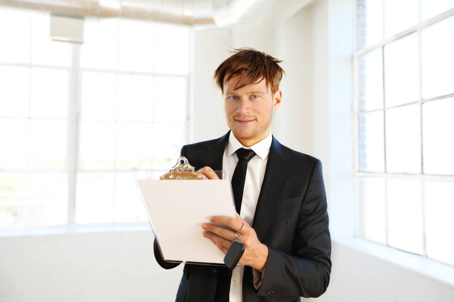 interviewer reviewing resume