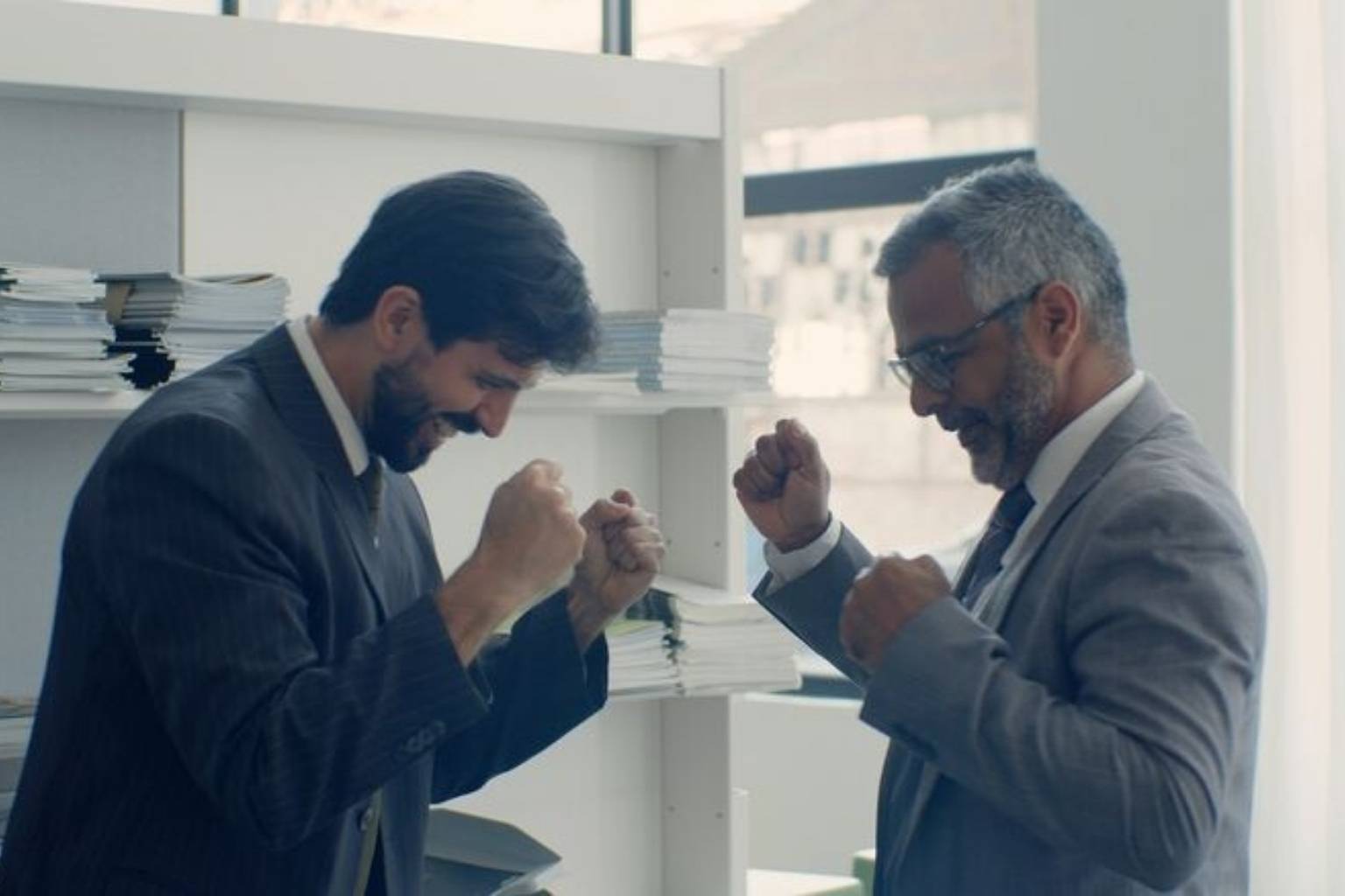 team managing sales leads
